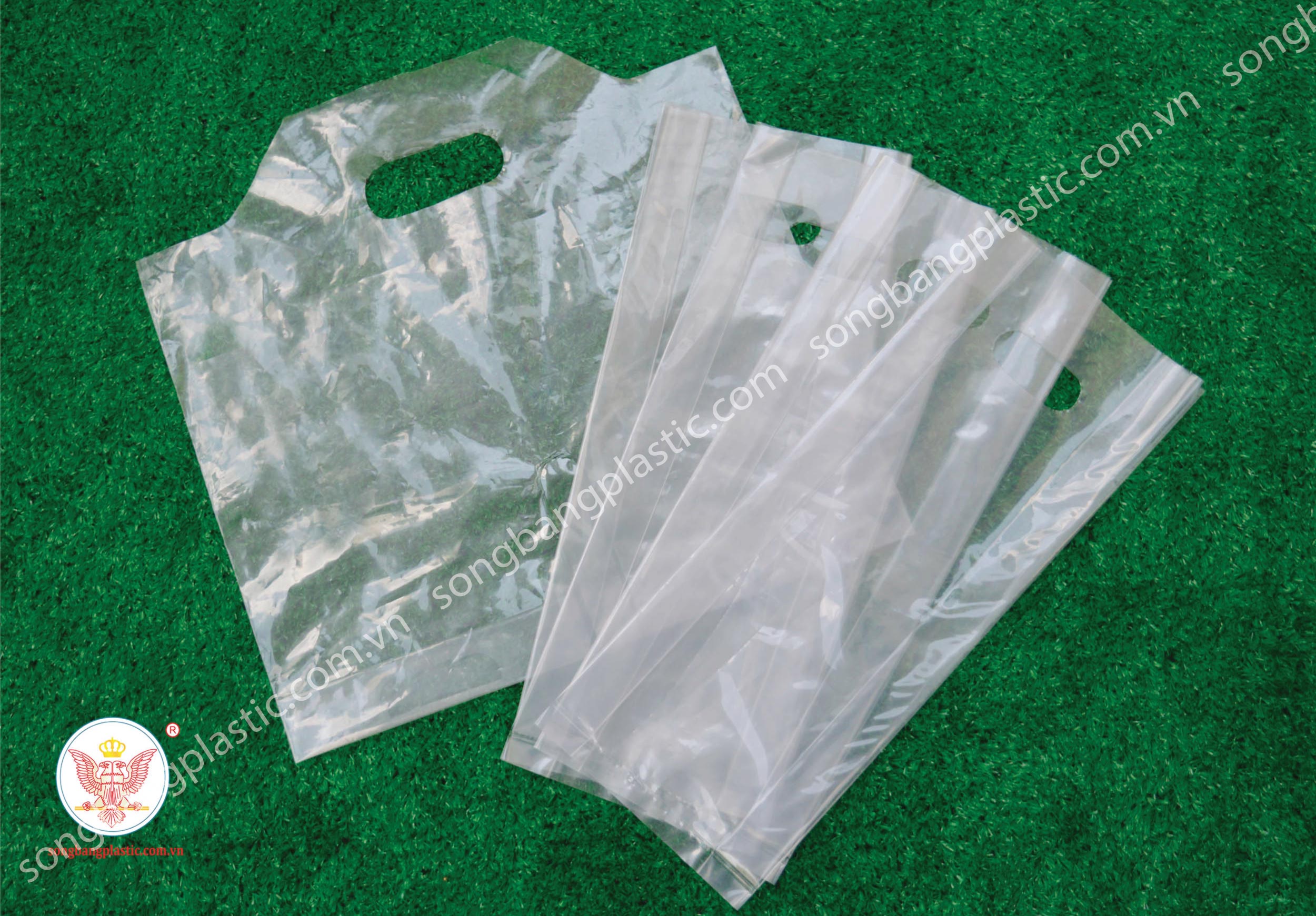 Die cut plastic bags LDPE Song Bang Plastic Biodegradable Plastic